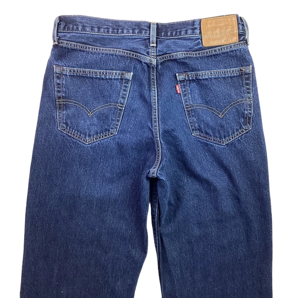 Levi’s Premium Capital E Stay Loose Cropped Jeans Blue